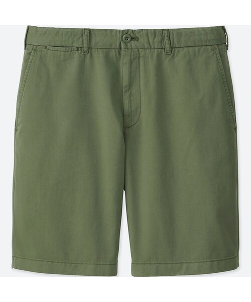 UNIQLO（ユニクロ）の「チノショートパンツ（その他パンツ・メンズ・BLUE 65/RED 16/PINK 12/WHITE 00/GRAY 07/BEIGE 32/NAVY 69/YELLOW 44/OLIVE 56・XL/3XL/XS/XXL/M/L/S/4XL）」の4枚目の写真