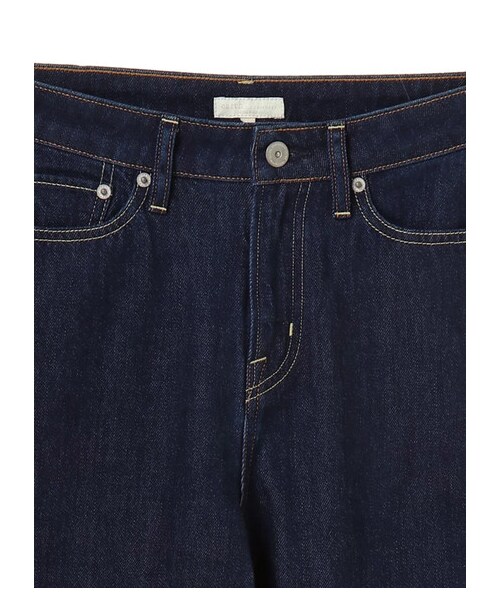 earth music&ecology（アースミュージックアンドエコロジー）の「COTTON USAデニムパンツ(テーパード)（パンツ・ライトインディゴ/ミディアムインディゴ/ダークインディゴ・S/M/L）」の7枚目の写真