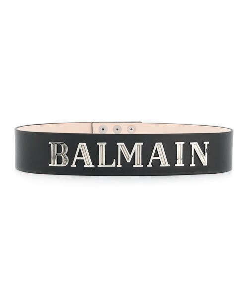 Balmain（バルマン）の「Balmain - ロゴプレート ベルト - women - カーフレザー - S（ベルト）」 - WEAR