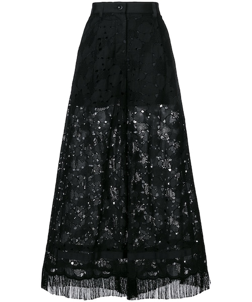 Sacai(サカイ)の「Sacai - レース パンツ - women - コットン Sacai(サカイ)の「Sacai - レース パンツ - women - コットン
