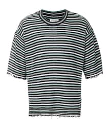 マルジェラ　ボーダー　Tシャツ　グレー 2025年最新】Maison Margiela 柄・デザイン：ボーダー メンズ T