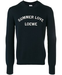 LOEWE（ロエベ）の「Loewe - summer love logo sweater - men 