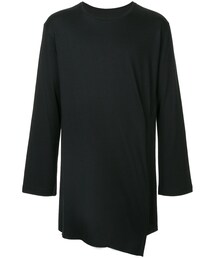 BED J.W. FORD | Bed J.W. Ford - アシンメトリー ロングtシャツ - men - コットン/レーヨン - 2(Tシャツ/カットソー)