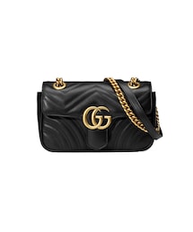 GUCCI | Gucci - GG マーモント ショルダーバッグ ミニ - women - カーフレザー - ワンサイズ(ショルダーバッグ)
