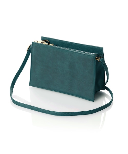 GRL（グレイル）の「スクエアショルダーバッグ（ショルダーバッグ・レディース・グリーン/イエロー/ブラック/ベージュ/ピンク/グレー・F）」の4枚目の写真