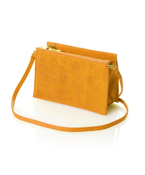 GRL（グレイル）の「スクエアショルダーバッグ（ショルダーバッグ・レディース・グリーン/イエロー/ブラック/ベージュ/ピンク/グレー・F）」の5枚目の写真