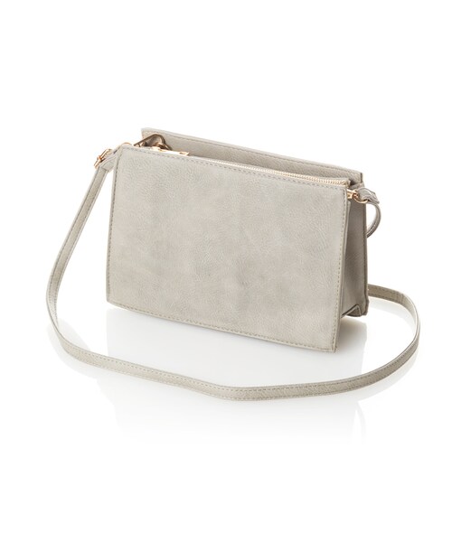 GRL（グレイル）の「スクエアショルダーバッグ（ショルダーバッグ・レディース・グリーン/イエロー/ブラック/ベージュ/ピンク/グレー・F）」の2枚目の写真