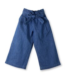 BRANSHES | ウエストリボン付きワイドパンツ(その他パンツ)