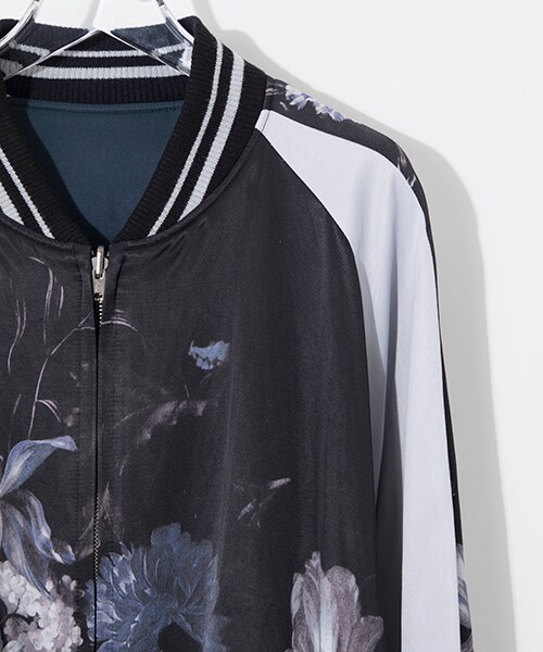 LAD MUSICIAN（ラッドミュージシャン）の「【2/28入荷予定】フラワープリントブルゾン（その他・メンズ・RED/BLU/IND・42/44）」の7枚目の写真