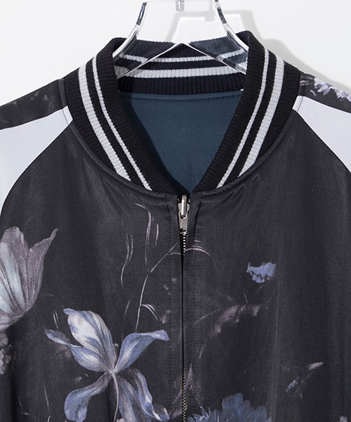 LAD MUSICIAN（ラッドミュージシャン）の「【2/28入荷予定】フラワープリントブルゾン（その他・メンズ・RED/BLU/IND・42/44）」の6枚目の写真