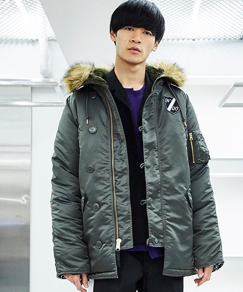 NUMBER (N)INE（ナンバーナイン）の「ALPHA 別注N-3Bジャケット