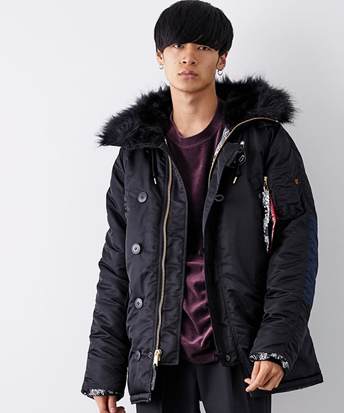 NUMBER (N)INE（ナンバーナイン）の「ALPHA 別注N-3Bジャケット