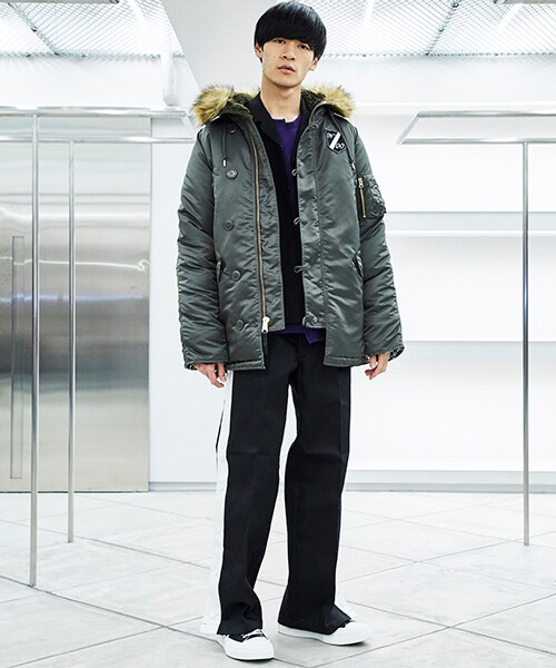 NUMBER (N)INE（ナンバーナイン）の「ALPHA 別注N-3Bジャケット