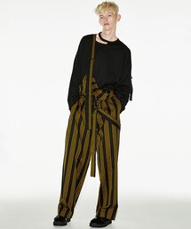 SHAREEF（シャリーフ）の「【3/31入荷予定】ストライプサロペット