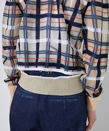 TOGA PULLA（トーガ プルラ）の「チェックニットプルオーバー（）」 - WEAR