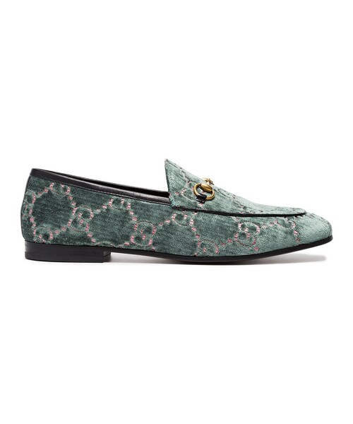GUCCI（グッチ）の「Gucci - ヨルダーン GG ローファー - women