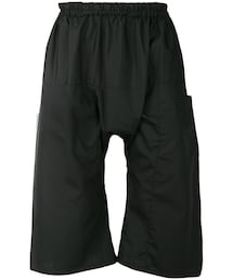 RAF SIMONS | Raf Simons - dropped crotch shorts - men - ポリエステル/コットン - 50(その他パンツ)