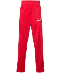 Palm Angels | Palm Angels - side-striped track pants - men - ポリエステル - XXL(その他パンツ)