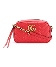 GUCCI | Gucci - Ggマーモント クロスボディバッグ - women - レザー/金属（めっき） - ワンサイズ(ショルダーバッグ)