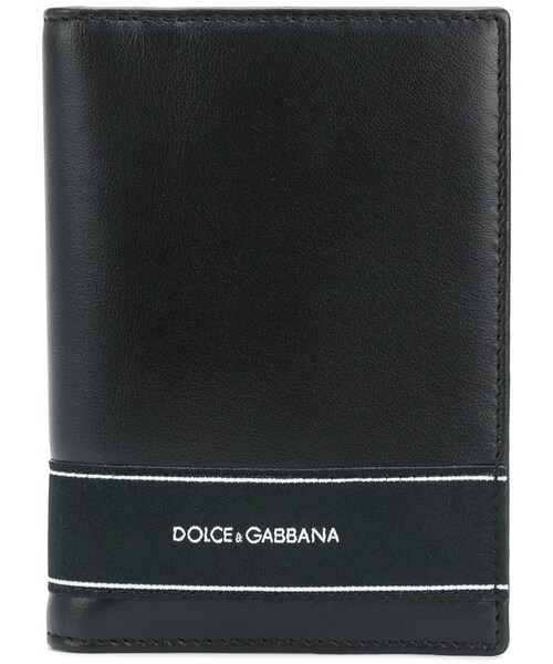 ドルチェ＆ガッバーナ レザー ロゴ カードケース ブラック  