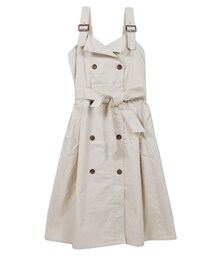 STYLEBLOCK | 綿ツイルトレンチ風ワンピース(ワンピース)