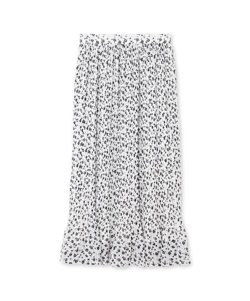 flower(フラワー)の「chic swaying skirt ~シックスウェイングスカート(スカート・レディース・white/black・FREE)」の1枚目の写真