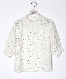 w closet | シアードットハイネックブラウス(トップス)