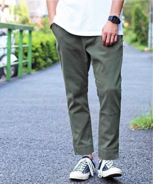 REMI RELIEF(レミレリーフ)の「【REMI RELIEF×Dickies×Uncut Bound】 ストレッチクライミングパンツ(パンツ・メンズ・BLACK/BEIGE/BROWN/NAVY/GREY/OLIVE・S/M/L/XL/XS)」の1枚目の写真