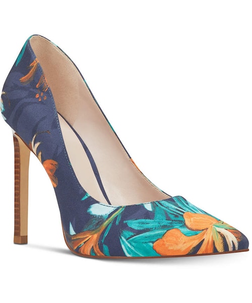 nine west turquoise heels