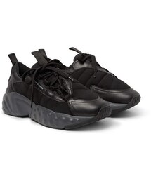 Acne Studios | Acne Studios Sofiane Leather-Trimmed Suede Sneakers(スニーカー)