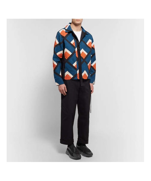 Acne Studios（アクネストゥディオズ）の「Acne Studios Sofiane Leather-Trimmed Suede Sneakers（スニーカー・メンズ・Black・Eu46/Eu44/Eu43/Eu42/Eu45/Eu40）」の3枚目の写真