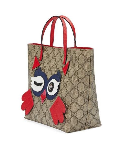 GUCCI（グッチ）の「Gucci Owl Face Tote（トートバッグ・レディース・Metallic・One Size）」の2枚目の写真