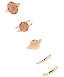 FOREVER 21 | FOREVER 21 Faux Stone Ring Set(リング)