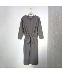 person&people | ウエストリボン　ブラウジングワンピース(ワンピース)