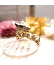 no brand | DECOvienya デコヴィーニャ　シマリスのリング ゴールド(リング)