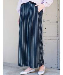 earth music&ecology | ジョーゼットワイドパンツ(パンツ)