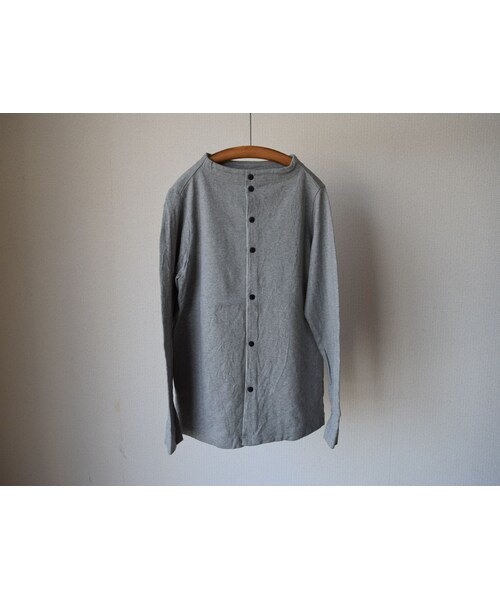 nisica（ニシカ）の「【ガンジーシリーズの新モデル】nisica ニシカ ガンジーカーディガン グレー（カーディガン/ボレロ・メンズ・その他）」の9枚目の写真