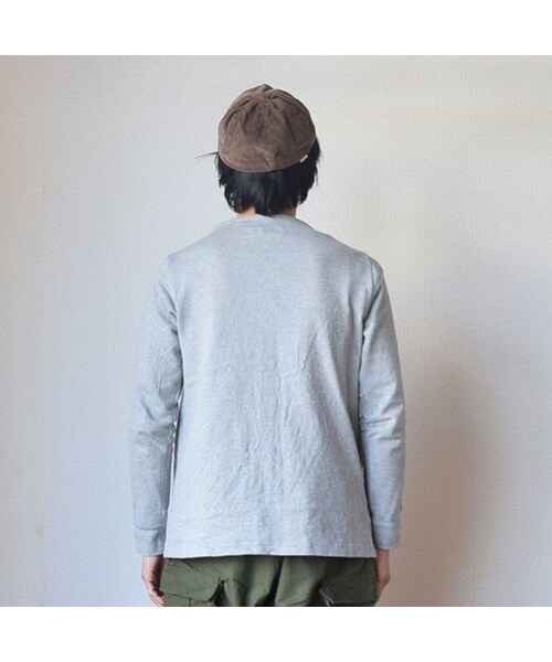 nisica（ニシカ）の「【ガンジーシリーズの新モデル】nisica ニシカ ガンジーカーディガン グレー（カーディガン/ボレロ・メンズ・その他）」の5枚目の写真