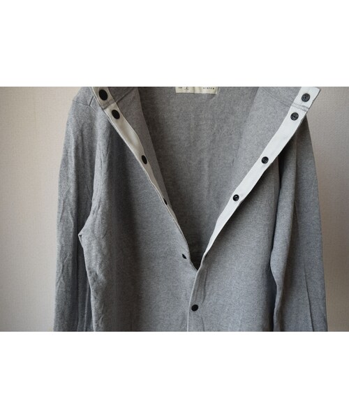 nisica（ニシカ）の「【ガンジーシリーズの新モデル】nisica ニシカ ガンジーカーディガン グレー（カーディガン/ボレロ・メンズ・その他）」の12枚目の写真