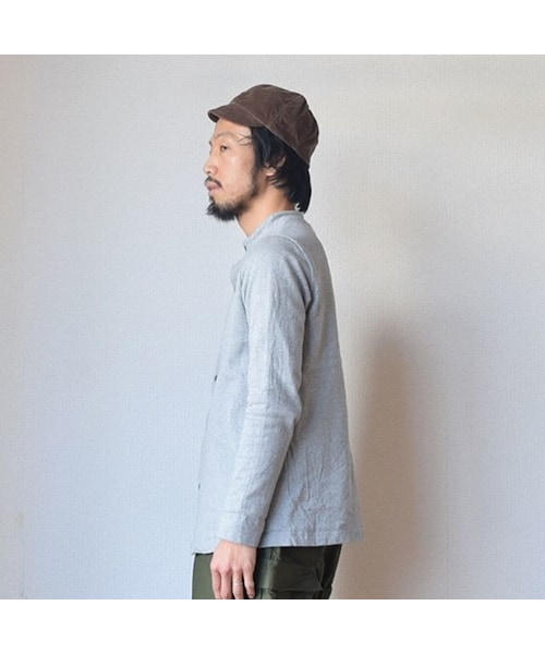 nisica（ニシカ）の「【ガンジーシリーズの新モデル】nisica ニシカ ガンジーカーディガン グレー（カーディガン/ボレロ・メンズ・その他）」の4枚目の写真