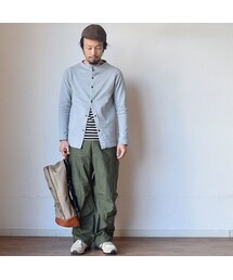 nisica | 【ガンジーシリーズの新モデル】nisica ニシカ ガンジーカーディガン グレー(カーディガン/ボレロ)