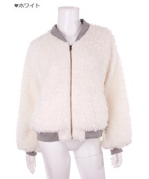 Bobon21 | もこもこファーパーカー-全２色-(パーカー)