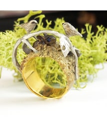 no brand | DECOvienya デコヴィーニャ 木陰のウサギ リング(リング)