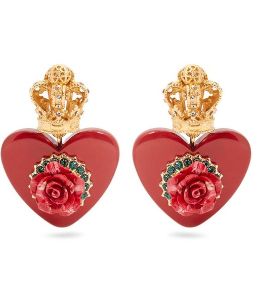 ドルチェ＆ガッバーナ イヤリング赤