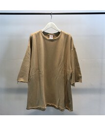 VOTE MAKE NEW CLOTHES | VOTE MAKE NEW CLOTHES "WIDE SLEEVE HALF SWEAT" (BEIGE)(スウェット)