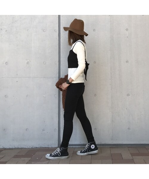 copine（コピン）の「★再入荷★テレコリブロンT+ポンチビスチェSET（4color）【クリックポスト対象商品】（Tシャツ/カットソー・レディース・その他）」の11枚目の写真