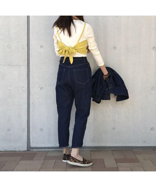 copine（コピン）の「★再入荷★テレコリブロンT+ポンチビスチェSET（4color）【クリックポスト対象商品】（Tシャツ/カットソー・レディース・その他）」の9枚目の写真