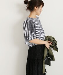 Spick &amp; Span - 美品❣️ Spick and Span ドットギャザー プルオーバー Spick & Span（スピックアンドスパン）の「ドットギャザー プル