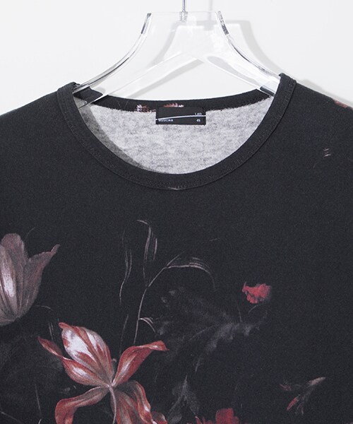 LAD MUSICIAN（ラッドミュージシャン）の「【2/28入荷予定】フラワープリントBIG TEE（その他・メンズ・RED/BLU/IND・42/44）」の4枚目の写真