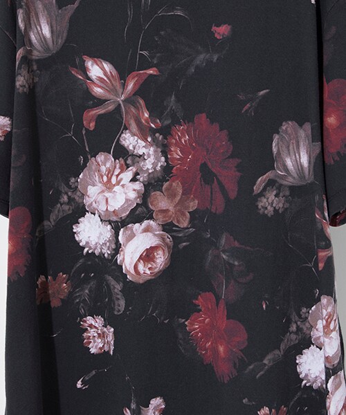 LAD MUSICIAN（ラッドミュージシャン）の「【2/28入荷予定】フラワープリントBIG TEE（その他・メンズ・RED/BLU/IND・42/44）」の6枚目の写真